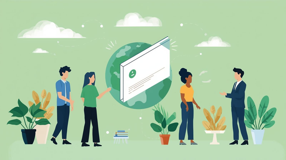 Sustainability Meets Networking: Why Businesses Are Ditching Paper Cards image